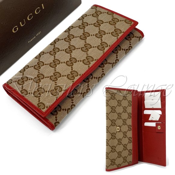 gucci gg canvas wallet